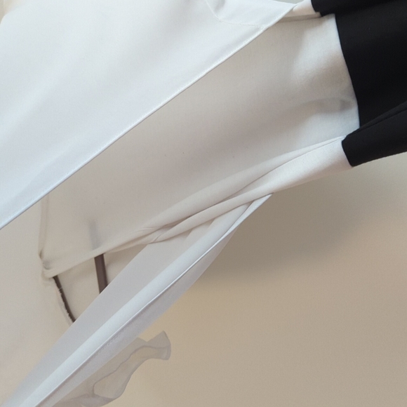 Lulu's black and white midi dress - Picture 5 of 9